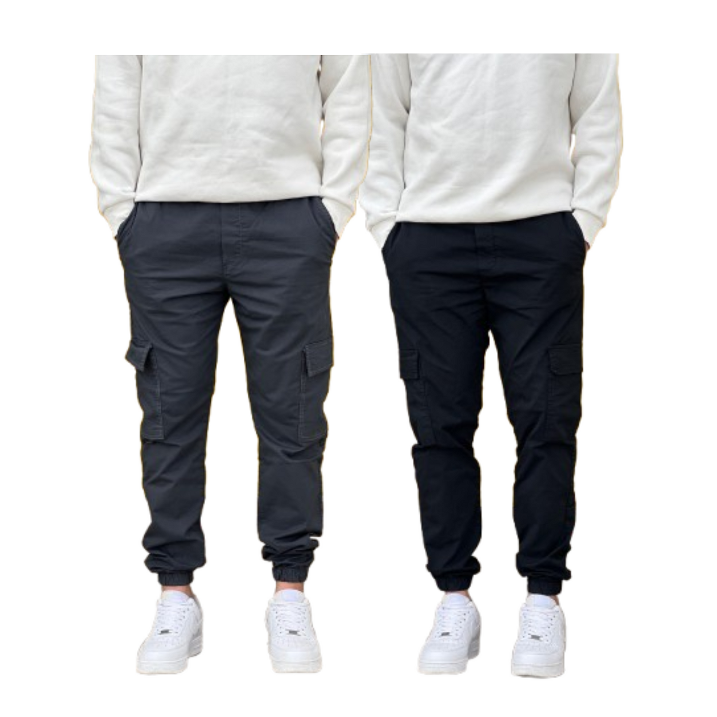 Cargo jogger fit Pack 2 pièces