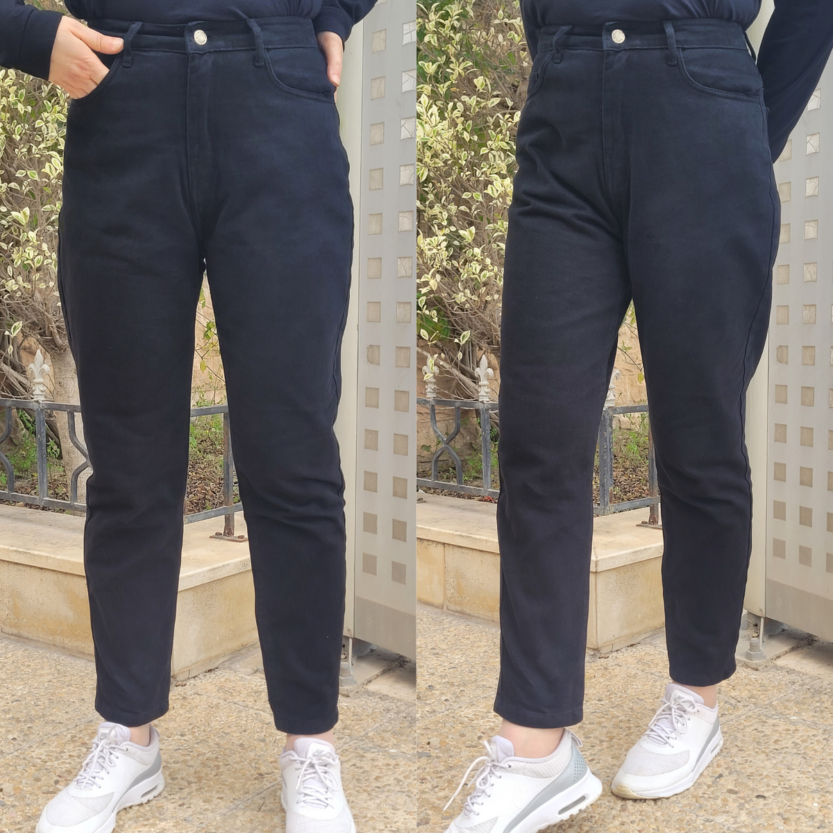 Jean mom fit confort