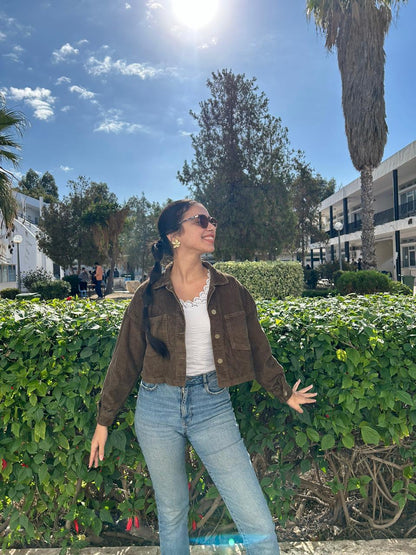 Sur chemise en velours