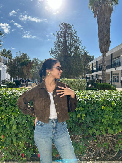 Sur chemise en velours