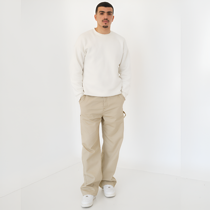 Jean baggy à poche marteau