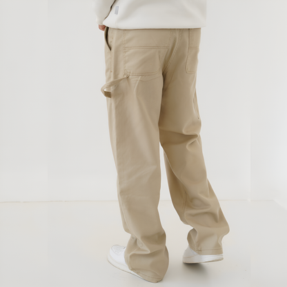 Jean baggy à poche marteau