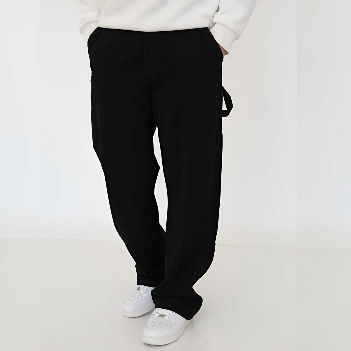 Jean baggy à poche marteau grande taille