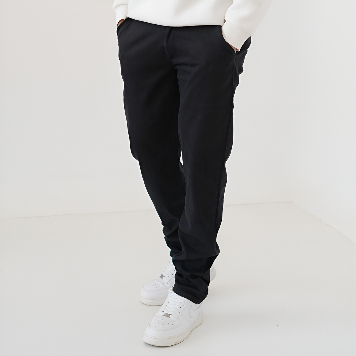 Pantalon Chino classique grande taille