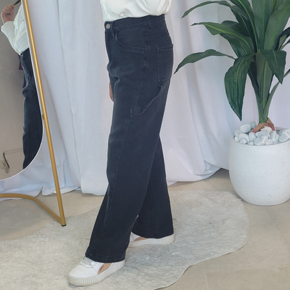 Baggy Fillette - Noir