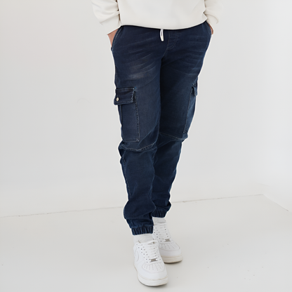 Jean cargo jogger grande taille