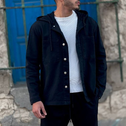 Surchemise Homme avec capuche