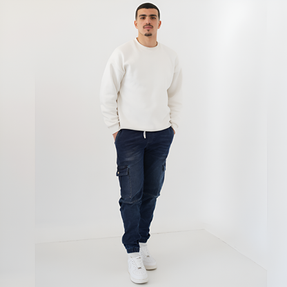 Jean cargo jogger