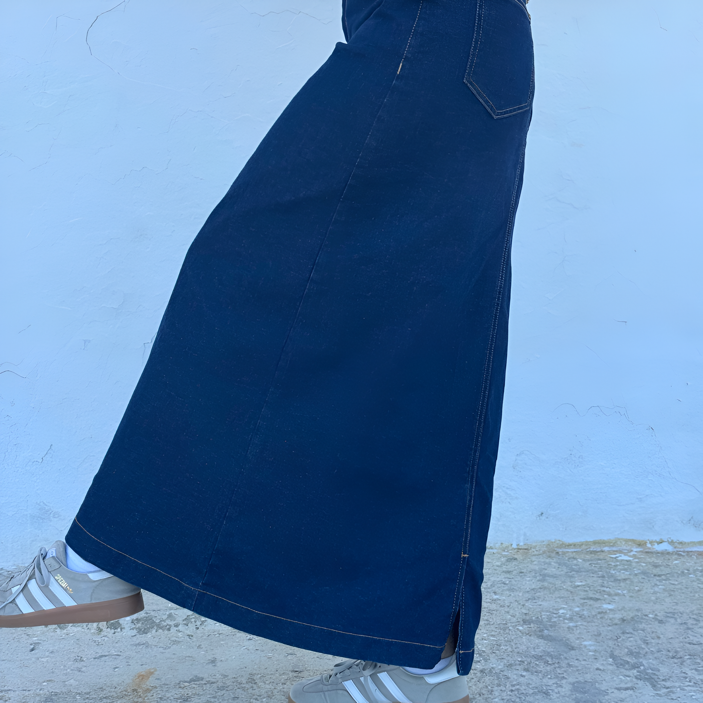 Jupe denim