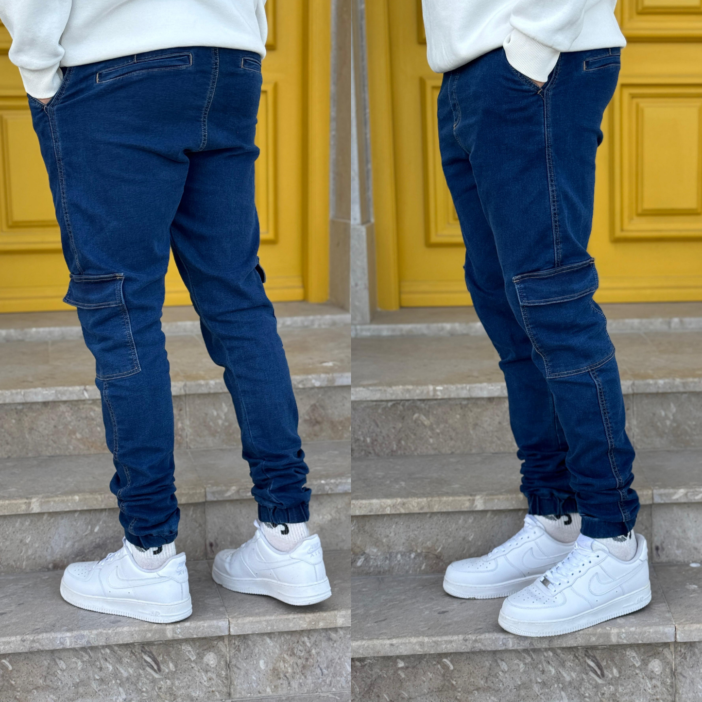 Jean Cargo Jogger Fit