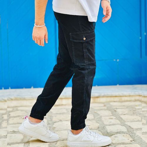 Pantalon Cargo Jogger jean