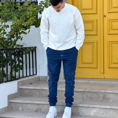 Jean Cargo Jogger Fit