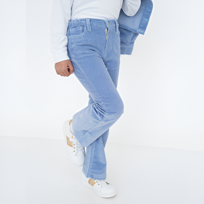Ensemble velours fillette