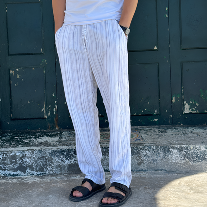 Pantalon LIN pour Homme grande taille