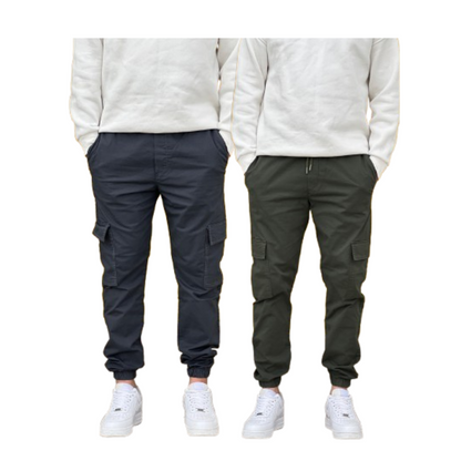 Cargo jogger fit Pack 2 pièces