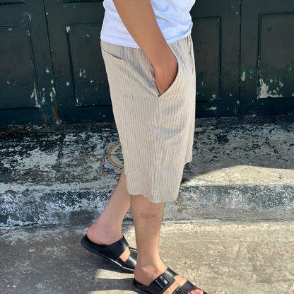 Short en Lin grande taille