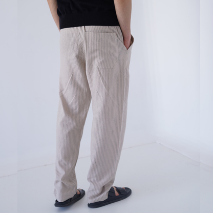 Pantalon LIN pour Homme grande taille