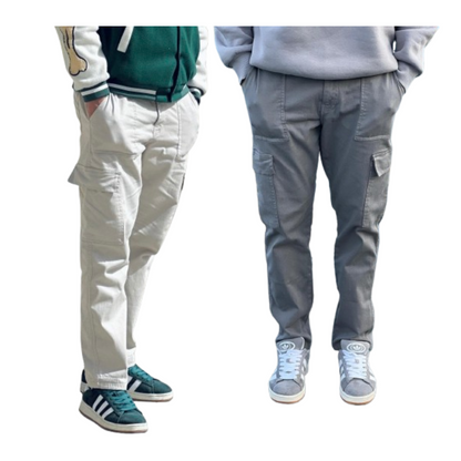 Pantalon Cargo Pack 2 pièces