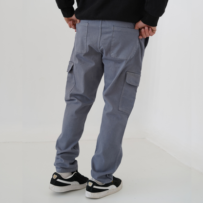 Pantalon cargo grande taille