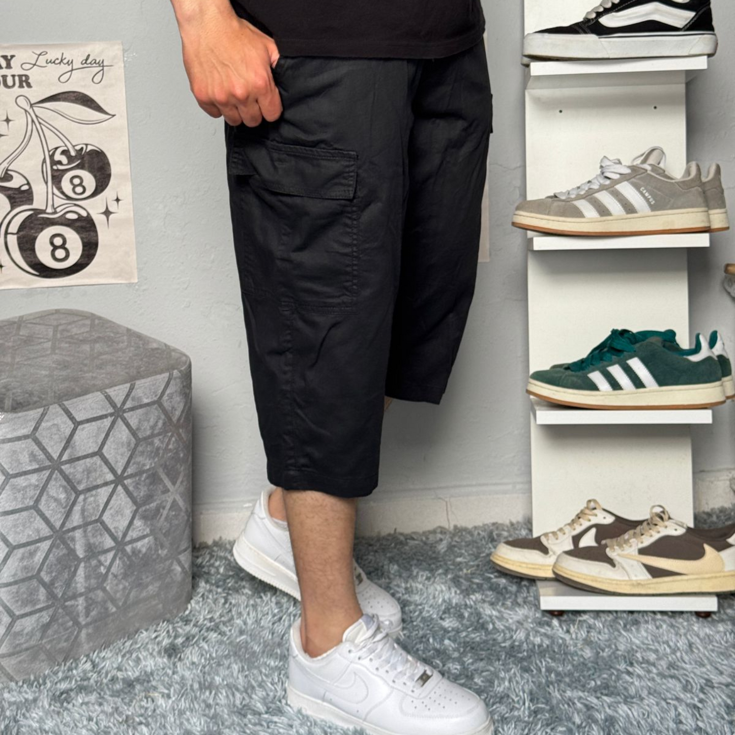 Pantacourt Cargo Homme