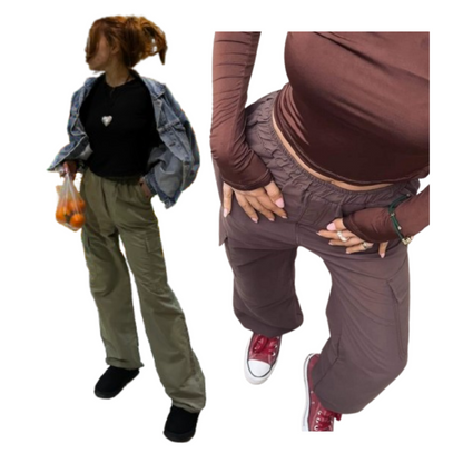 Pantalon parachute Pack 2 pièces