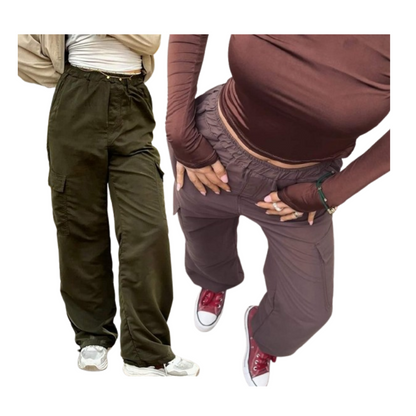 Pantalon parachute Pack 2 pièces
