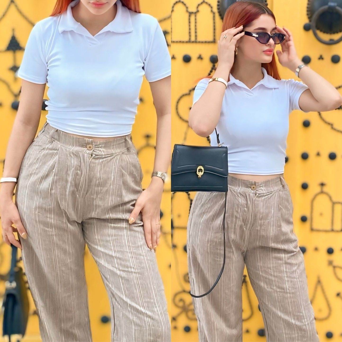 Pantalon tergal large