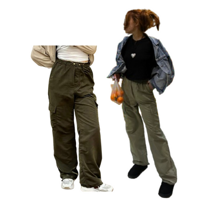 Pantalon parachute Pack 2 pièces