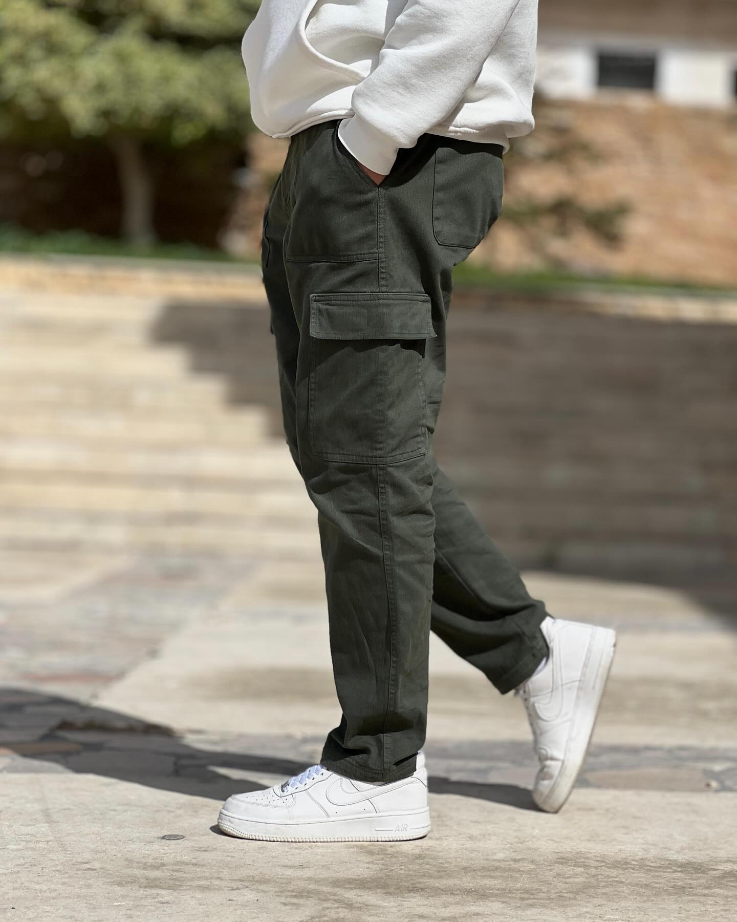 Pantalon Cargo Grande taille