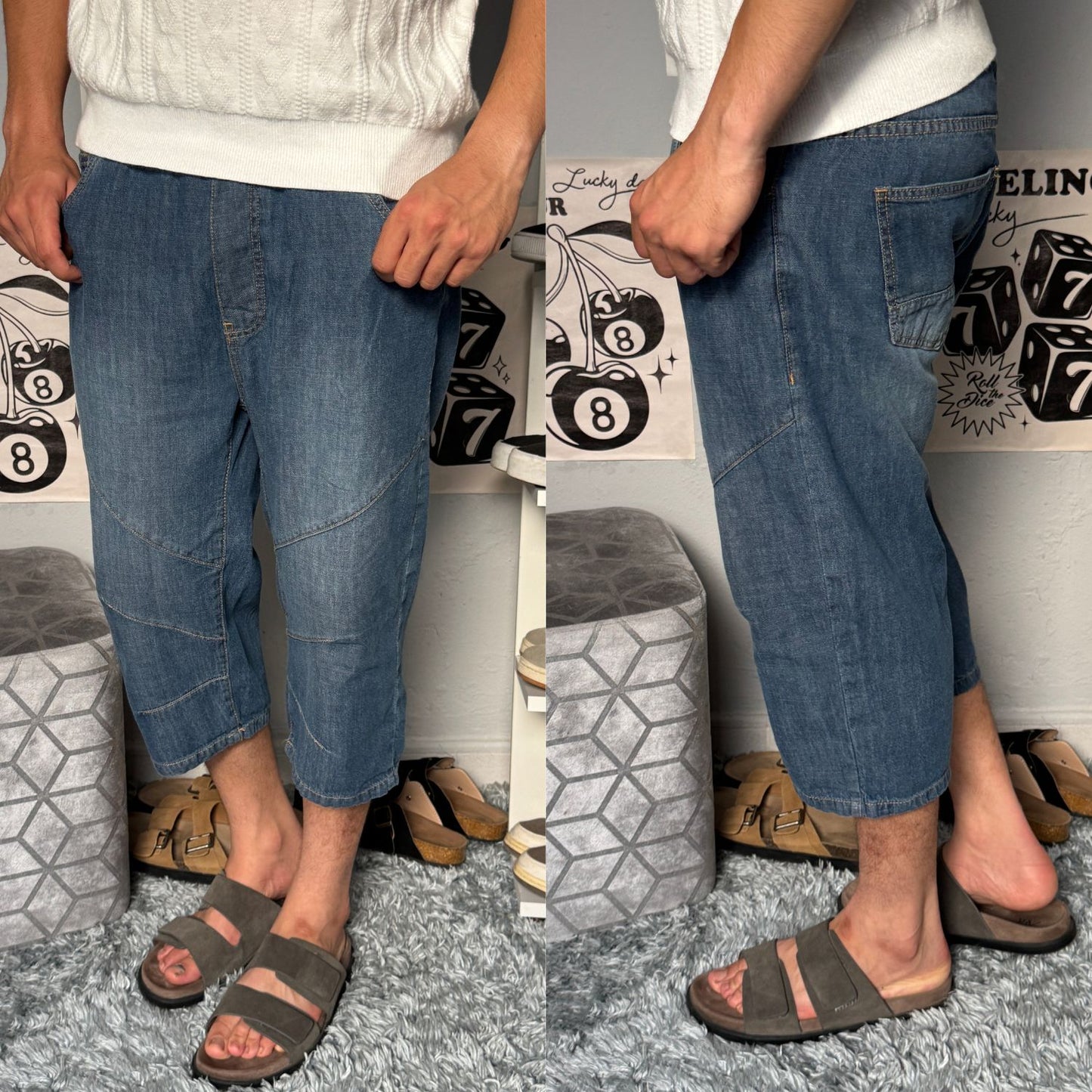 Bermuda avec cordon Confort