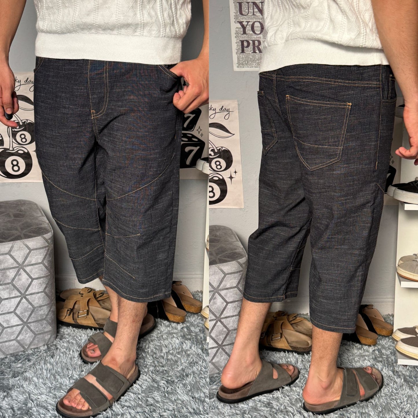 Bermuda avec cordon Confort