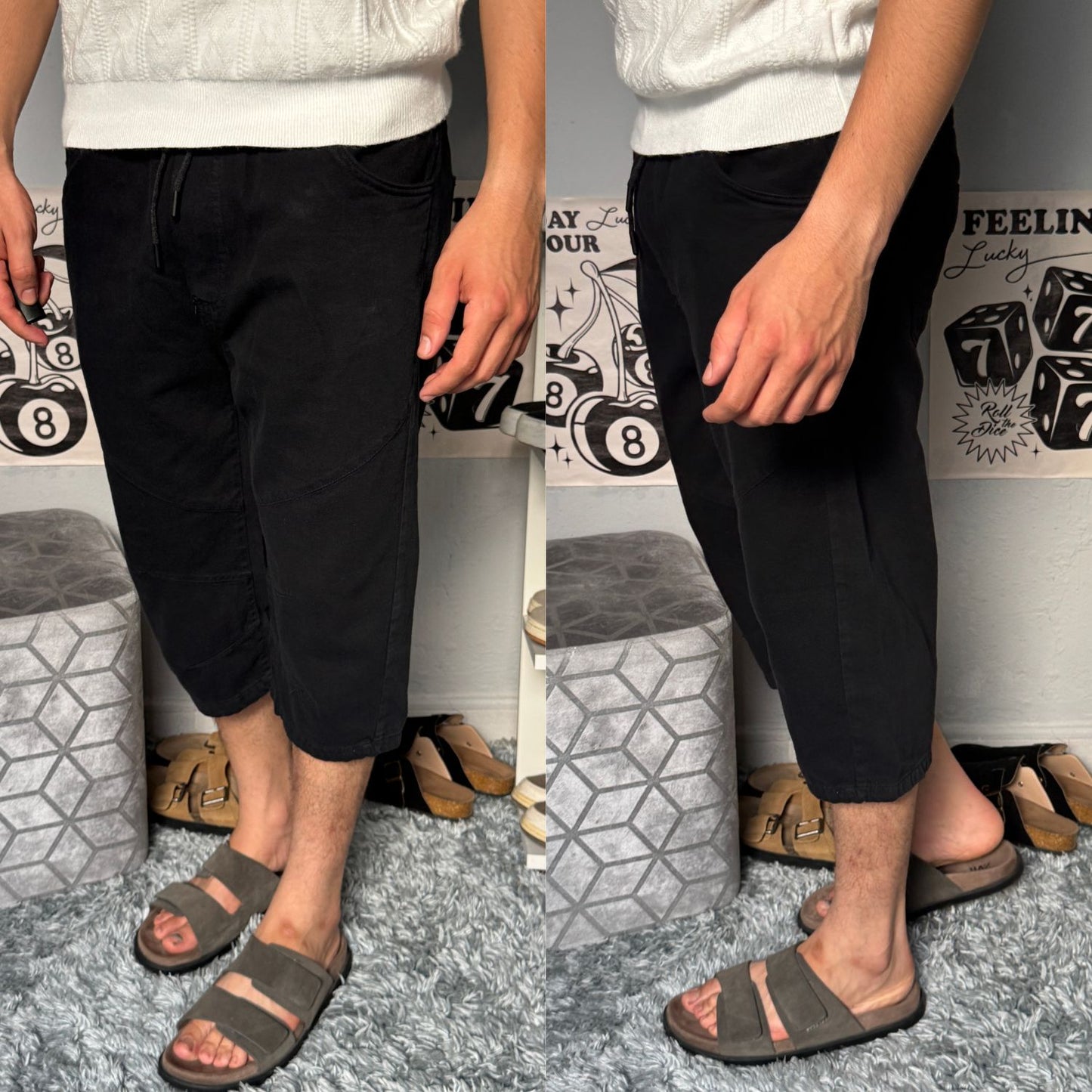 Bermuda avec cordon Confort