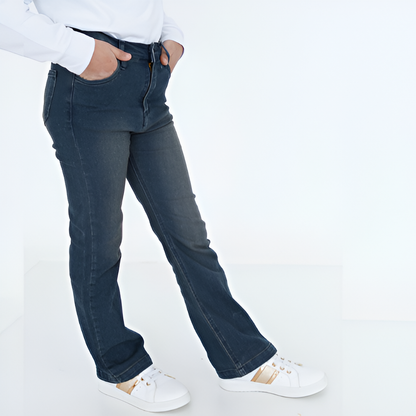 Jean flare fillette