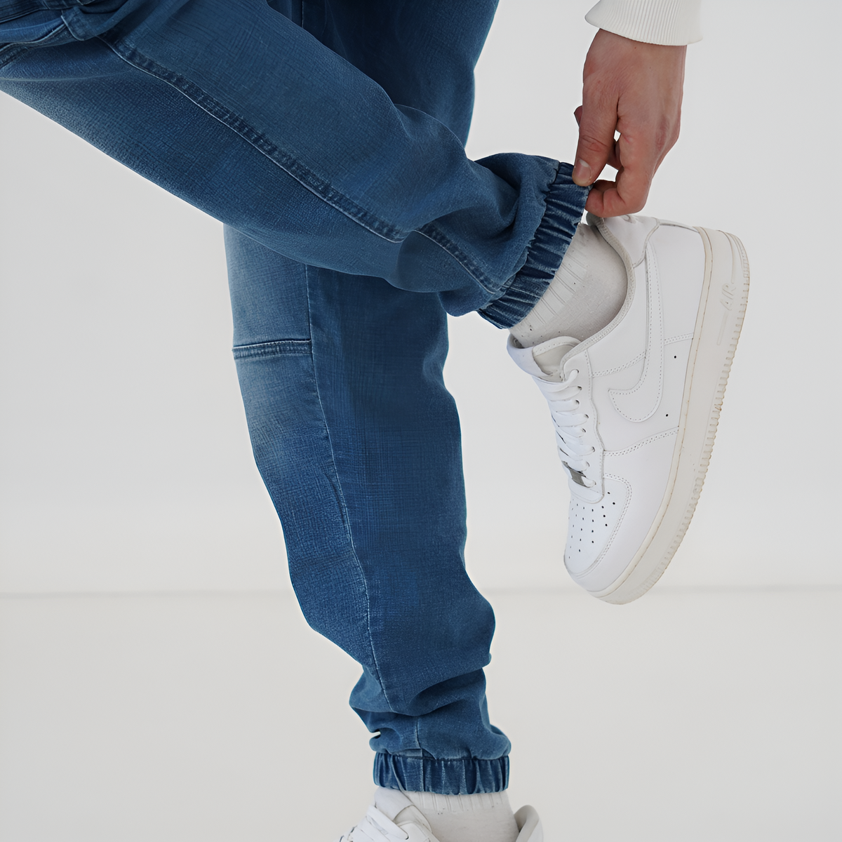 Jean cargo jogger grande taille