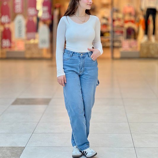 Jean balloon grande taille