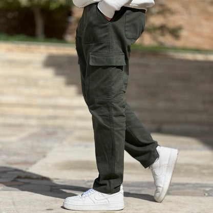 Pantalon Cargo Taille élastiquée