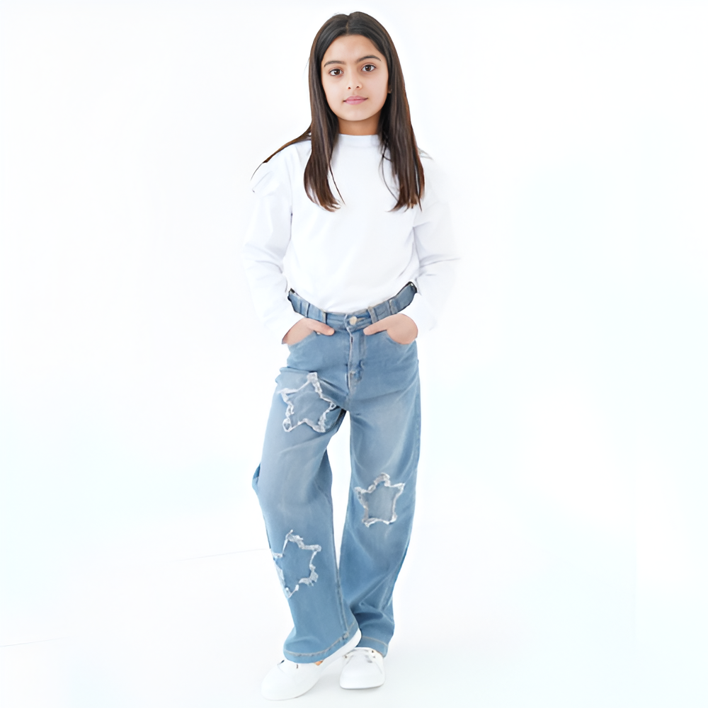 Baggy stars fillette