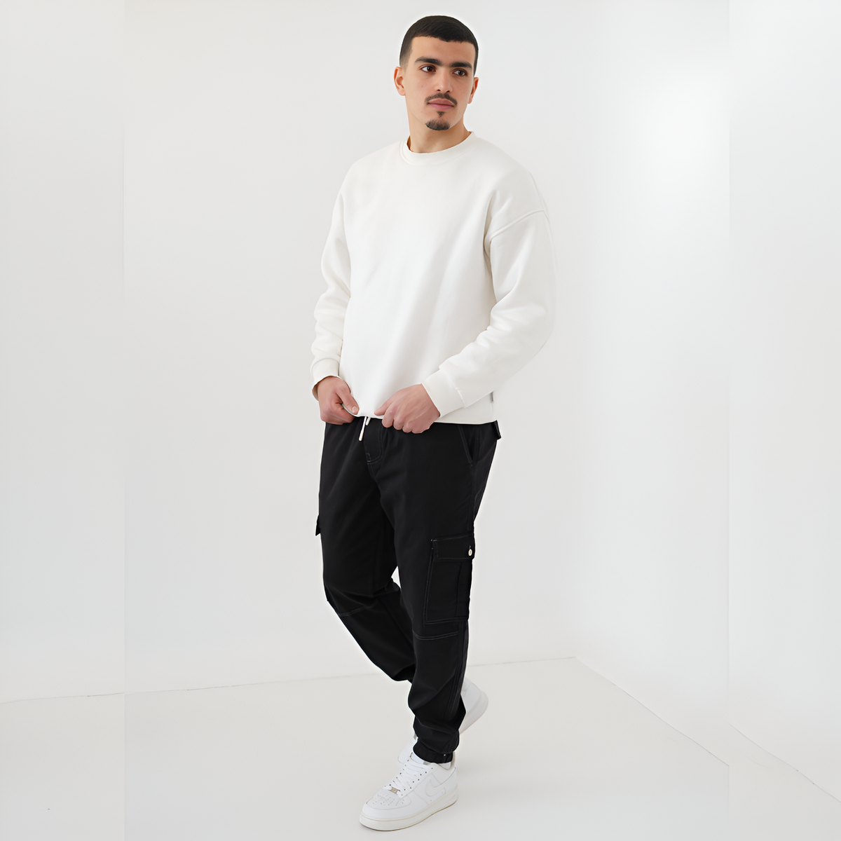 Jean cargo jogger