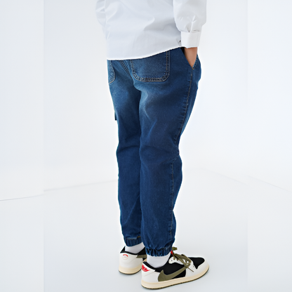 Cargo jogger jean garçon