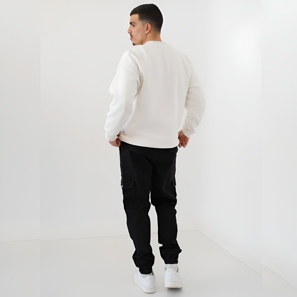Jean cargo jogger