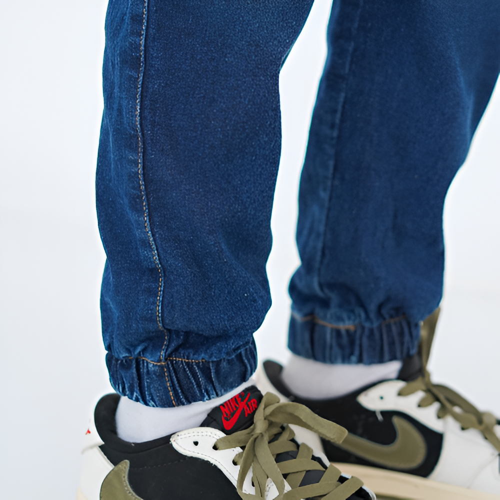 Cargo jogger jean garçon