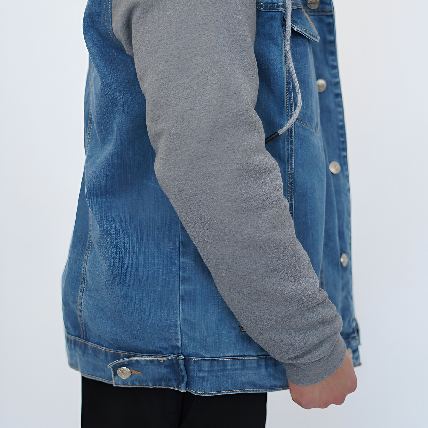 Veste denim oversize