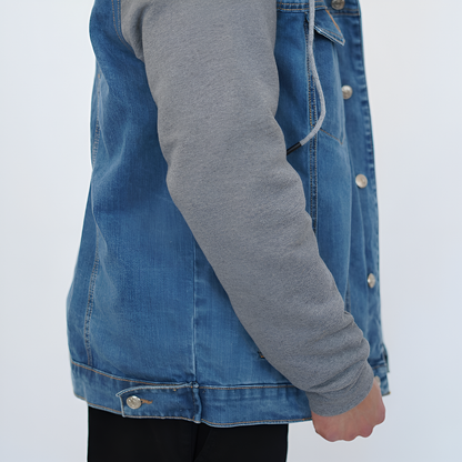 Veste denim oversize