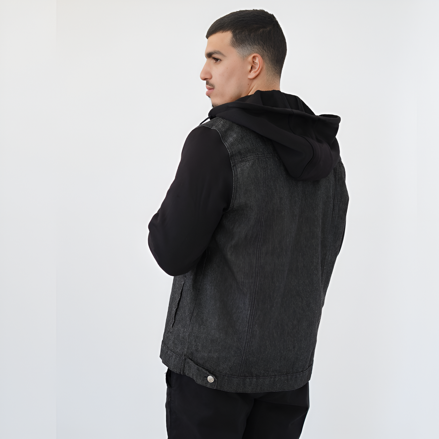 Veste denim oversize