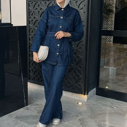 Ensemble denim grande taille