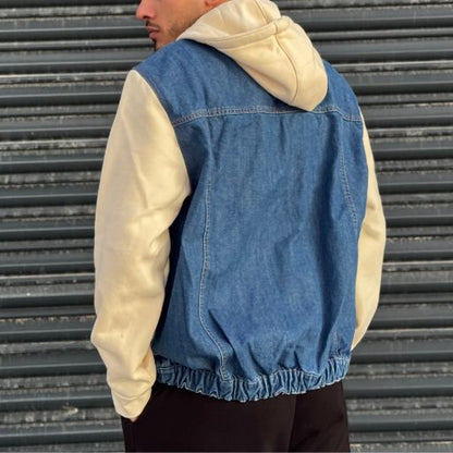 Veste jean oversize