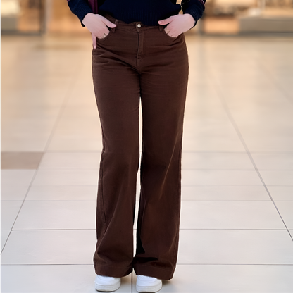 Jean baggy avec ourlet
