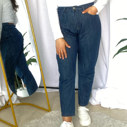 Jean mom fit confort grande taille