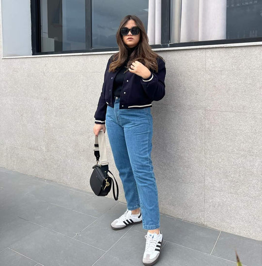 Jean Mom fit confort