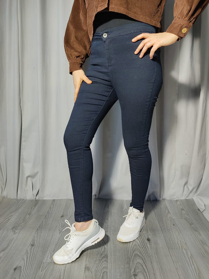 Jean moullant à taille haute